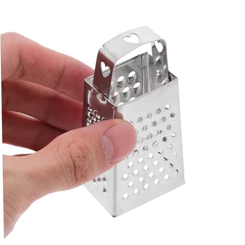 ABOOFAN mini rallador cocina acero inoxidable 6 piezas miniatura 7