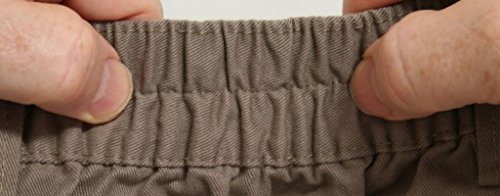 ROCXL Big & Tall Men's Cargo Pants 66 x 32 Khaki - Expandable Waist3