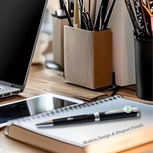 Image of Personalized Pen with Name Engraved I Metal Classy Customized Roller Ball Pens I Comfortable to Hold & Write I Gift for Men & Women Birthday Corporate Gifting (CA PE)