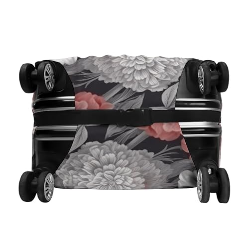 Housse de protection pour valise lavable et extensible motif floral - 7