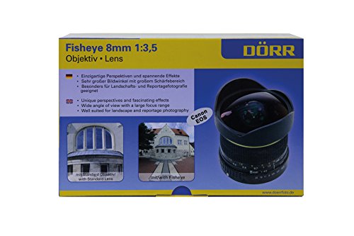 DÖRR Fisheye Weitwinkelobjektiv 8mm 1:3,5 Canon EOS – Bild 8