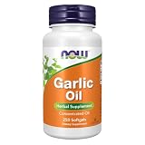 [海外直送品] ナウフーズ　 Garlic Oil 250 Sgels 1500 mg