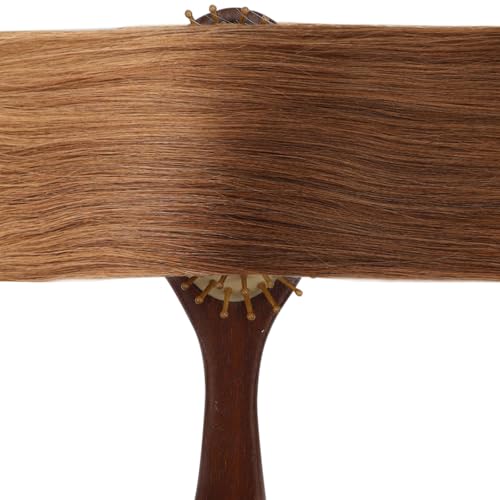 Image of Full Shine 24 Inch Weft Hair Extensions 105G Copper Hand Tied Remy Hair | Hand Tied Sew In Weft, Copper Shade, Remy Human Hair, Add Length And Volume, Straight Texture, Daily Styling
