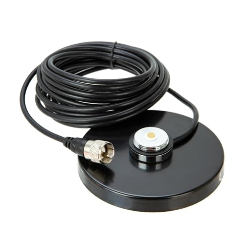 Antenas base de 12 cm para eliminar la estática en radio móvil QYT con cable de 5 m