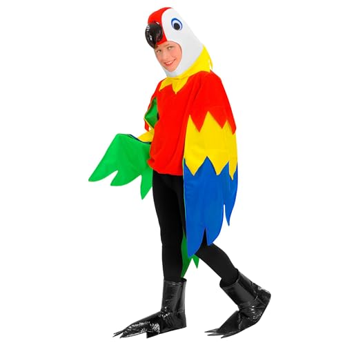 WIDMANN MILANO PARTY FASHION - Disfraz niño loro, pajaro, disfraz animal, disfraces