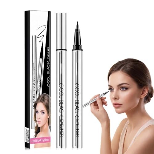 INDIGO WHALES Long Lasting Eyeliner Lightweight 24 Hour Waterproof Liquid Eyeliner 24 Hour Smooth Application Ultra Creamy Silky Texture (1PCS)