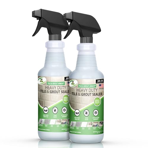 Image of Seal It Green Xtreme Heavy Duty Professional Grout Sealer-Breathe Easy, Stain Block Technology. Odorless,Non-Toxic,Zero VOC-Seals & Protects. Lasts 5+ Yrs. 200+ SF Coverage