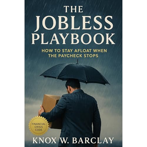 The Jobless Playbook: How to Stay Afloat When the Paycheck Stops Audiolibro Por Knox W. Barclay arte de portada