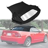 Soft Convertible Top,Roof Protector Cover w/Plastic Window fit for Mustang
