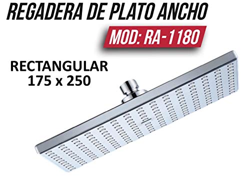 La mejor comparación de Regadera rectangular los 7 más buscados. 2 Imagen adicional
