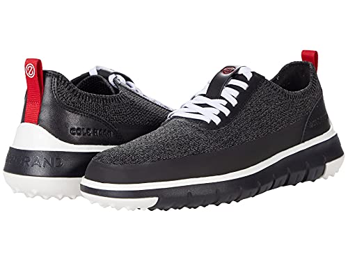 Cole Haan Generation Zerogrand Golf Black/Gray Pinstripe 9.5 D (M)