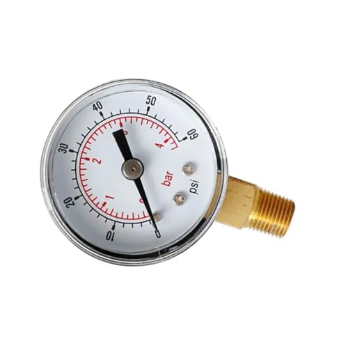 Manomètre de pression eau huile connecteur 1/8 BSPT manomètre basse pression