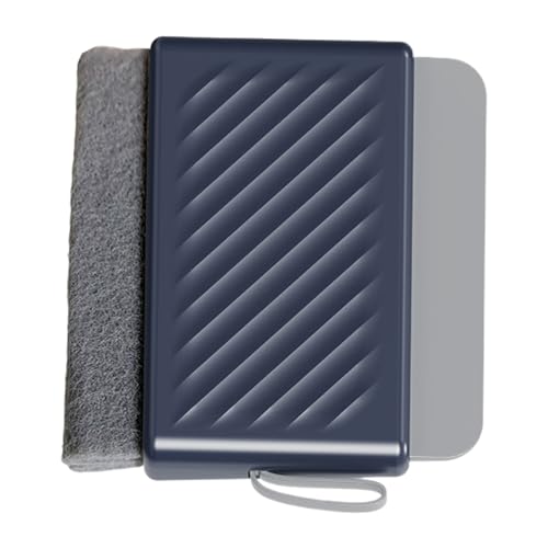Escobilla de limpieza para el hogar, limpiador del fregadero de la cocina, cepillo de limpieza para Recoins con cuchilla escurridor multifuncional para cocina, cuarto de baño y espejos