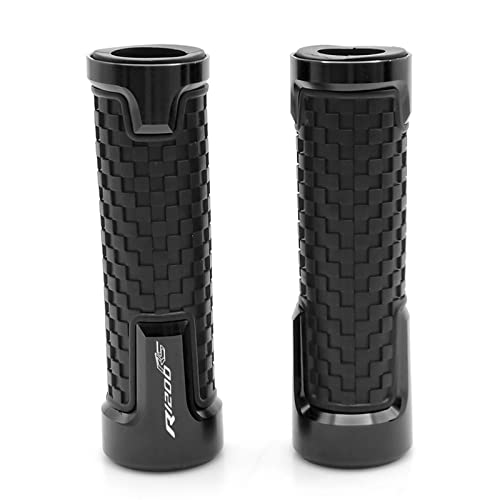 Accessoires poignée de guidon de moto CNC noirs pour BMW R 1200 RS 2015-2018