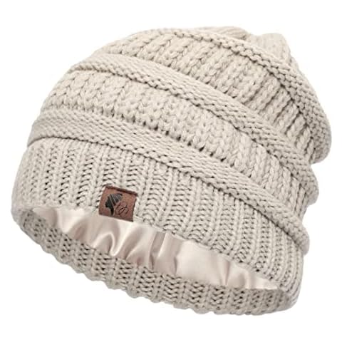 Olivia Sylx Satin Lined Beanie Cover