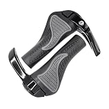 Hwanjia Fahrrad Lenker Griffe Fahrradgriffe Arretierbarer Ergonomisch Stoßdämpfender Mountainbike Fahrradlenkergriffe für Mountain Bike BMX