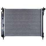 Radiator Front Side 1 Row Direct with Automatic Transmission for Chevy for Captiva Sport 2.4L 2012-2015,for Saturn for Vue 3.5L 2008-2009 & 2.4L/3.6L 2008-2010 Aluminum,Plastic