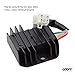 GOOFIT AC Racing Ignition Coil 6 Pin CDI Voltage Regulator Rectifier Solenoid Relay for CG 125cc 150cc Vertical Engine ATV Quad Go Kart