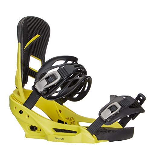 Burton Mission EST Snowboard Bindings Mens Sz L (10+) Grellow
