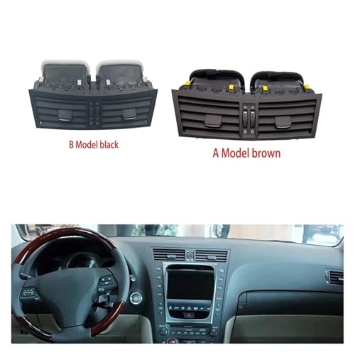 Aérateurs climatisation Lexus GS calandre double marron pour console