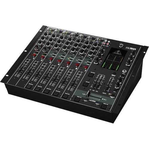 Behringer PRO MIXER DX2000USB Professional 7 Channel DJ Mixer with INFINIUM 'Contact-Free' VCA Crossfader and USB/Audio Interface