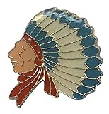 Side View Indian Chief Head Bike Motorcycle Hat Cap Lapel Pin HP90