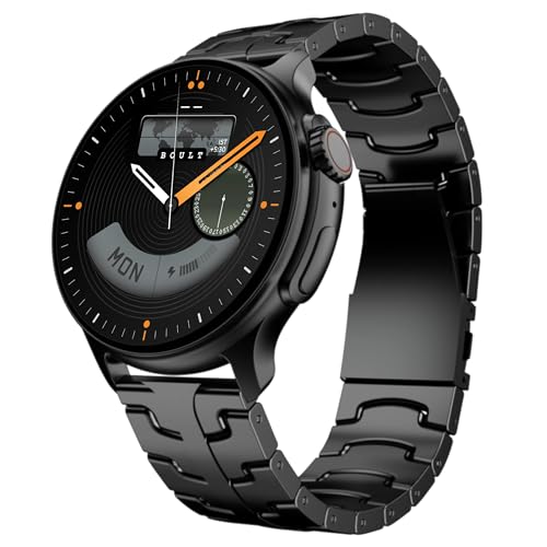 GOBOULT Crown R Pro 2 Smartwatch 1.43''HD AMOLED Display, BT Calling 5.2, 600 Nits Brightness, IP67, 150+...