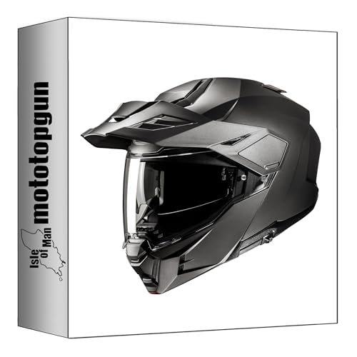Casque modulable HJC i80 moto titane semi-mat grande taille XXL mototopgun 19769511