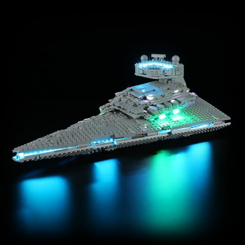 BRIKSMAX Kit de iluminación LED para Lego Star Wars Destructor Es...