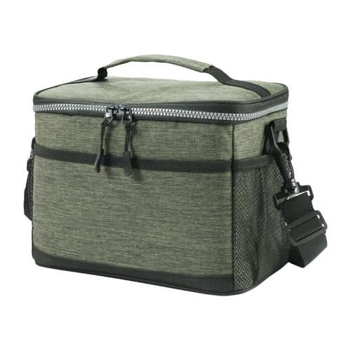 Genérico de Almuerzo para Llevar en la Mano | Portátil Grueso - De Almuerzo Aislada Tote - Para Trabajo Diario Picnic Viaje Familia Hogar Camping Exteriores Escuela Adultos