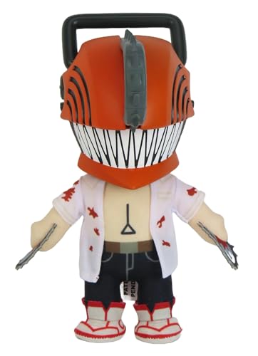 Great Eastern Entertainment Chainsaw Man Fight Plush 8