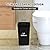 3 Pack Bathroom Trash Can with Lid, 2.5 Gallon Small Slim Trashcan, Automatic Trash Can Touchless, Motion Sensor Waterproof Plastic Trash Bin for Bedroom Kitchen Office Living Room (Black+Gray+White)