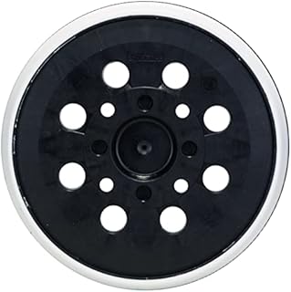 Bosch 1x Sanding Pad (Ø 125 mm, Medium Hard, with Hook and Loop System, Accessories for Random Orbital Sander)
