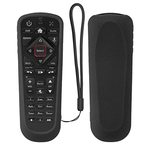 1Pcs Protective Silicone Remote Case For Dish Network 52.0 54.0 Remote Control, For Dish Hopper Remote Shockproof Anti-Lost Remote Cover With Loop (Black)… #TOP23