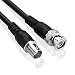 Produktbild SIENOC 1M BNC Kabel BNC Stecker Video Verlängerungskabel Verbindungskabel BNC Stecker auf weibliche CCTV-Verlängerung Koaxiale Leitung Kabel