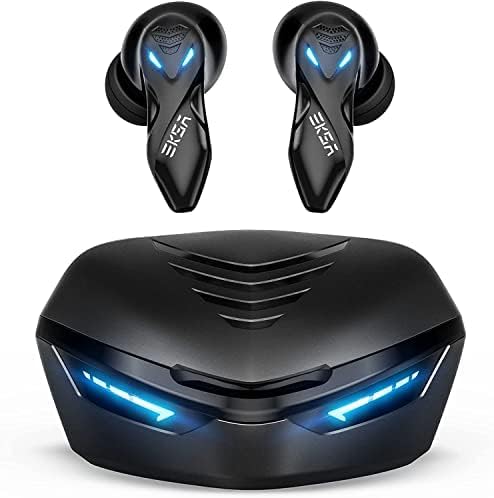 EKSA Auriculares inalámbricos para juegos auriculares Bluetooth para juegos móviles interruptor música latencia ultra baja de 38 ms 36 horas de