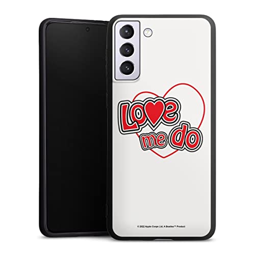 DeinDesign Coque en Silicone Premium Compatible avec Samsung Galaxy S21 Plus 5G Etui Silicone Coque Souple Love Me Do The Beatles Musique - Les Beatles, Paul McCartney, John Lennon, RIngo Starr, George Harrison DeinDesign Coque en Silicone Premium Compatible avec Samsung Galaxy S21 Plus 5G Etui Silicone Coque Souple Love Me Do The Beatles Musique