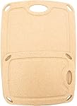Starfrit Gourmet ECO - Set of 2 Cutting Boards - Small: 10" x 7" - Large: 14" x 10" - Wheat Straw Fibers