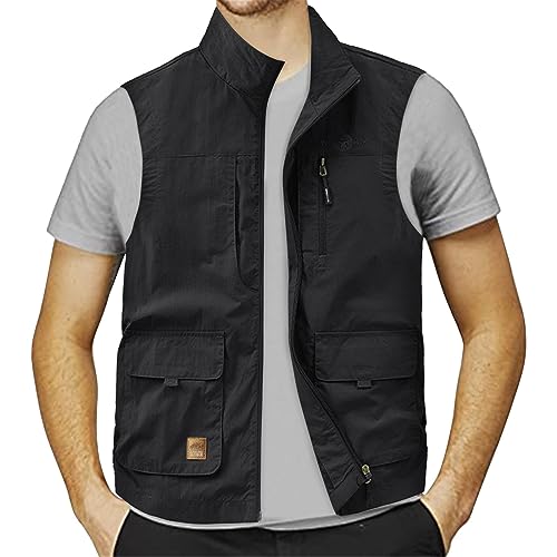 Chaqueta de campo de emergencia y conjunto de jogging azul con bolsillos para hombre