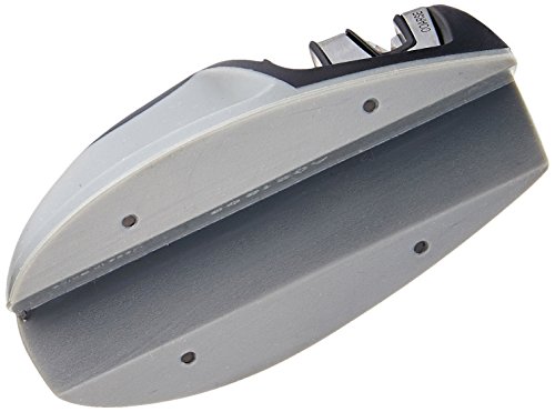 Henckels Statement Razor-Sharp 15-Piece White Handle Knife Set With Block, German Engineered Knife Informed By Over 100 Years Of Mastery & Kitcheniq 50009 Edge Grip 2-Stage Knife Sharpener, Black #TOP6