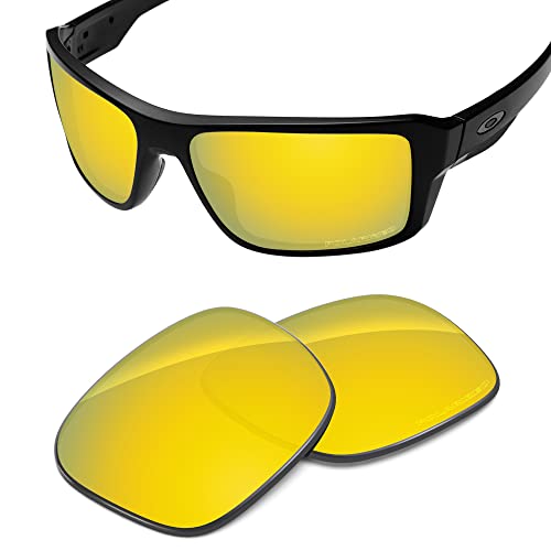 Image of Performance Replacement Lenses Compatible with Oakley Double Edge OO9380 Polarized Etched