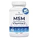 Bandini® MSM 365 Compresse, 2000 mg di Metilsulfonilmetano + Vitamina C,...