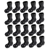 ADOCARN 50 Stück Mini Stiefel Weihnachtsschuhe Statuen Miniatur Weihnachtsmann Stiefel...