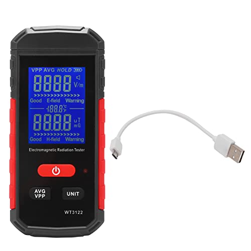 Medidor portátil de radiación electromagnética con alarma miniatura 6