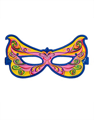DREAMY DRESS-UPS 70725 - Maschera Fairy Rainbow per Bambole da 46 cm (Taglia Unica)