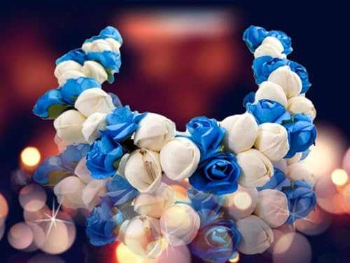 Image of Majik Bun Decoration Hair Gajra For Women And Girls Wedding, Party Hair Decoration Hair Accessories (M9)