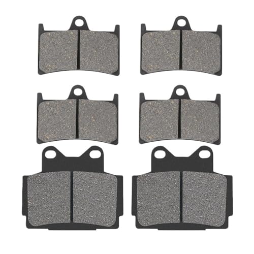 Plaquettes de frein avant et arrière pour moto FZS 600 Fazer et FZR 400