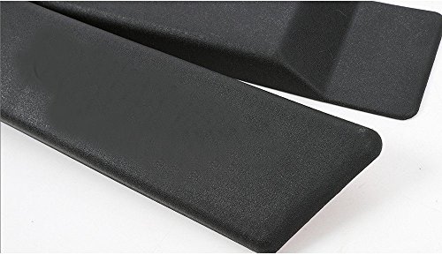 FMtoppeak ABS Body Side Moulding Door Cover Trim Kit Molding Protector Car Styling Mouldings for Jeep Renegade 2015-2018 Black
