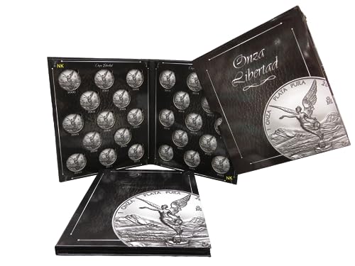 Estampas Del Mundial, ALBUM PARA ONZAS LIBERTAD DE MEXICO PARA AÑO 2000 AL AÑO 2025 INCLUYE 25 CAPSULAS