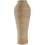 Deco 79 Seagrass Handmade Decorative Vase Tall Wrapped Centerpiece Vase, Vase for Home Decoration 12" x 12" x 31", Brown - Image 2